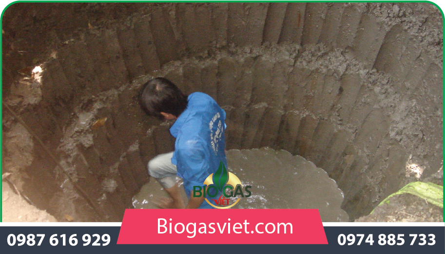 hố hầm biogas composite