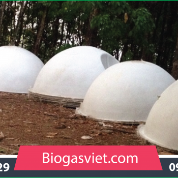 Hầm biogas đường kính 2.40 m mẫu thông thường