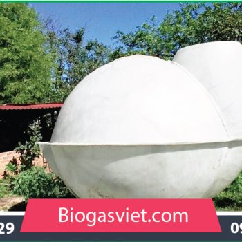 Hầm biogas composite đường kính 2.25m hệ cải tiến BVC