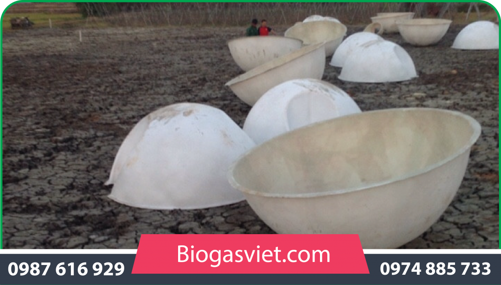 hầm biogas nhựa