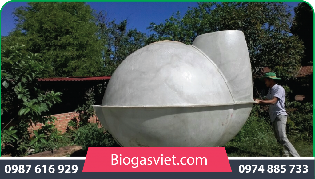 bể biogas cải tiến