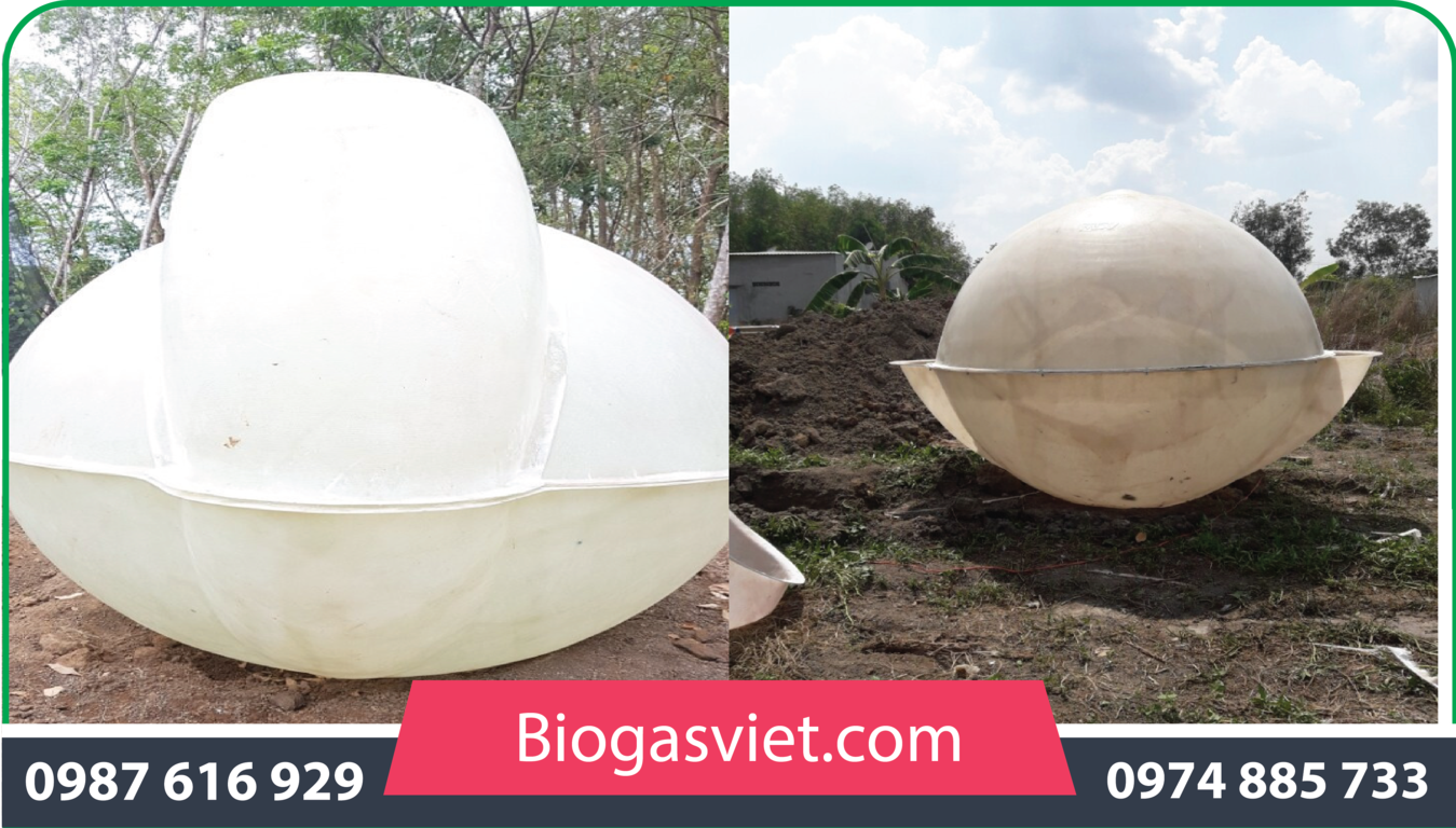 hầm biogas cải tiến bvc giá rẻ