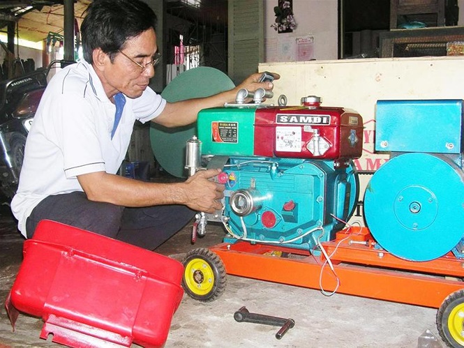 máy phát điện sử dụng khí biogas