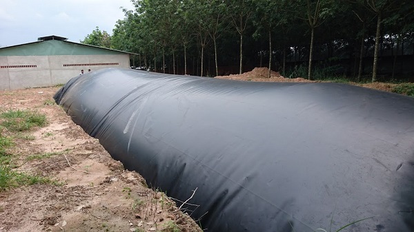hầm biogas màng chống thấm hdpe