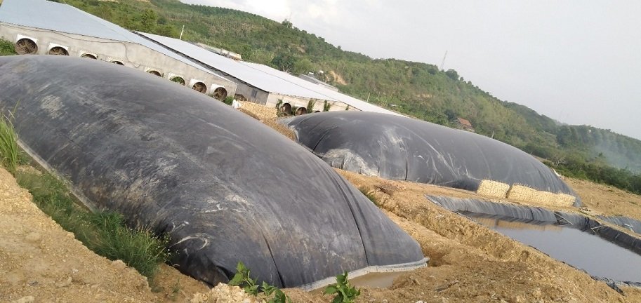 xây dựng lắp đặt hầm biogas hdpe